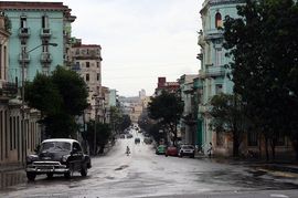 Straße in Havanna, Cuba