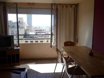 Estudio Sampere - Alicante Unterkunft Wohnzimmer